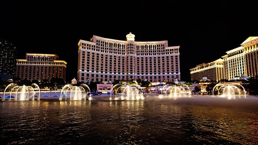 My favorite thing about Vegas - The Bellagio Fountains. My boys favorite things were the buffets and the shows.